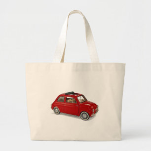 fiat500 grote tote bag