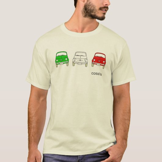 fiat500trio t-shirt (Voorkant)