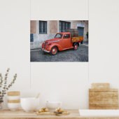 Fiat 1100-ophaalservice poster (Keuken)