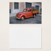 Fiat 1100-ophaalservice visitekaartje (Voorkant /achterkant)