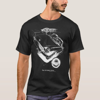 FIAT 124 SPIDER633 T-SHIRT