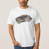 Fiat 131 Abarth Cutaway Shirt (Voorkant)