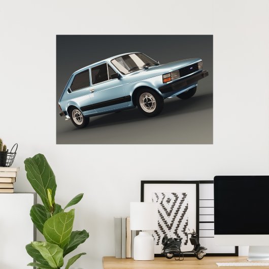 Fiat 147 poster (Thuiskantoor)