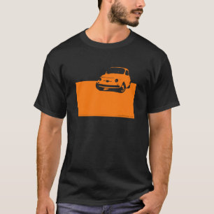 Fiat 500, 1959 - Oranje op donker shirt