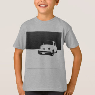 Fiat 500, 1959 - Zwart op lichte shirten T-shirt