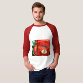 Fiat 500 3/4 Sleeve T Shirt (Voorkant volledig)