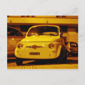 Fiat 500 Abarth. Briefkaart (Voorkant)