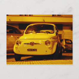 Fiat 500 Abarth. Briefkaart