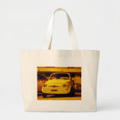 Fiat 500 Abarth. Grote Tote Bag (Voorkant)