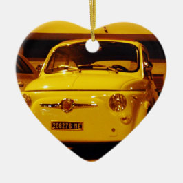 Fiat 500 Abarth. Keramisch Ornament