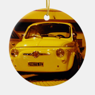 Fiat 500 Abarth. Keramisch Ornament