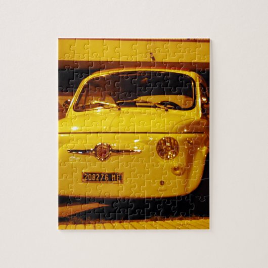 Fiat 500 Abarth. Legpuzzel (Verticaal)