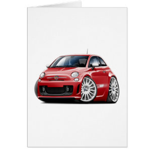 Fiat 500 Abarth Red Car