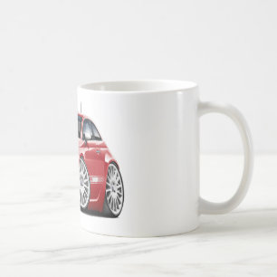 Fiat 500 Abarth Red Car Koffiemok