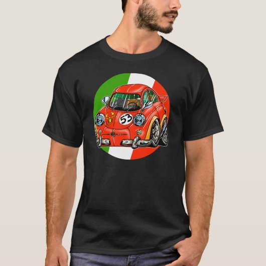 FIAT 500 ABARTH T-SHIRT (Voorkant)