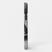 FIAT 500-auto in zwart-wit Case-Mate iPhone Case (Achterkant/links)