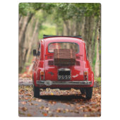 Fiat 500-auto klembord (Achterkant)