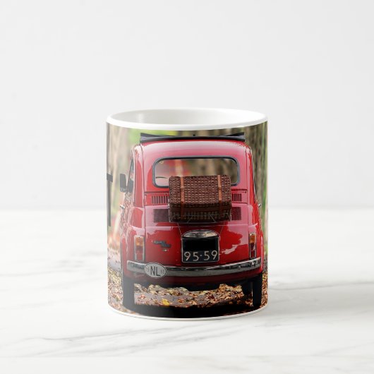 Fiat 500-auto koffiemok (Center)