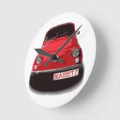 Fiat 500 Biarritz Ronde Klok (Hoek)