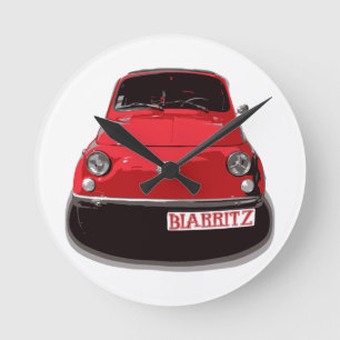 Fiat 500 Biarritz Ronde Klok