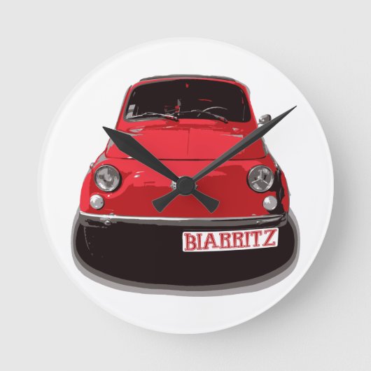 Fiat 500 Biarritz Ronde Klok (Voorkant)
