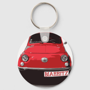 Fiat 500 Biarritz Sleutelhanger