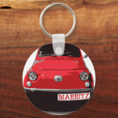 Fiat 500 Biarritz Sleutelhanger (Voorkant)