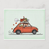  Fiat 500 Briefkaart (Voorkant)