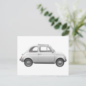Fiat 500 briefkaart (Staand voorkant)