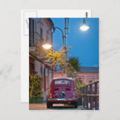 Fiat 500 Cinquecento Briefkaart (Voorkant / Achterkant)