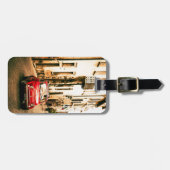 Fiat 500 Cinquecento in Italië. Bagagelabel (Voorkant horizontaal)