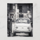 Fiat 500, Cinquecento in Italië Briefkaart (Voorkant)