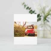 Fiat 500, Cinquecento in Italië Briefkaart (Staand voorkant)