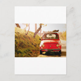 Fiat 500, Cinquecento in Italië Briefkaart
