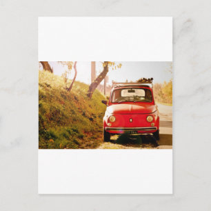Fiat 500, Cinquecento in Italië Briefkaart