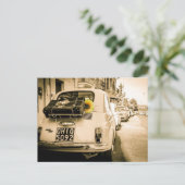 Fiat 500, Cinquecento in Italië Briefkaart (Staand voorkant)