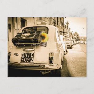 Fiat 500, Cinquecento in Italië Briefkaart