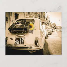 Fiat 500, Cinquecento in Italië Briefkaart