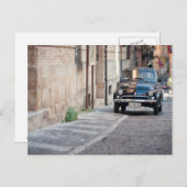 Fiat 500, Cinquecento in Italië Briefkaart (Voorkant / Achterkant)