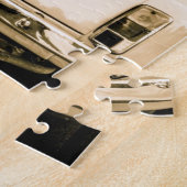  Fiat 500, Cinquecento in Italië Jigzaag Legpuzzel (Zijkant)