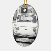 Fiat 500, Cinquecento in Italië Keramisch Ornament (Links)