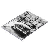 Fiat 500, cinquecento in Italië, klassiek cadeau v Notitieboek (Linkerzijde)