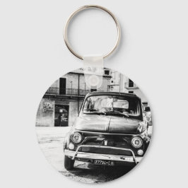 Fiat 500, cinquecento in Italië, klassiek cadeau v Sleutelhanger