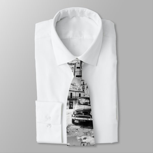 Fiat 500, cinquecento in Italië, klassiek cadeau v Stropdas (Gebonden)