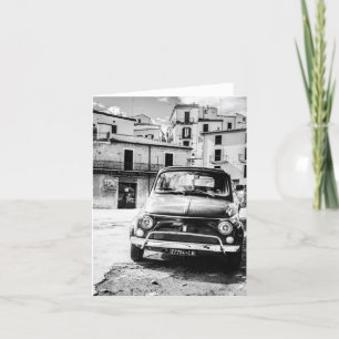 Fiat 500, cinquecento in Italië, klassieke Kaart