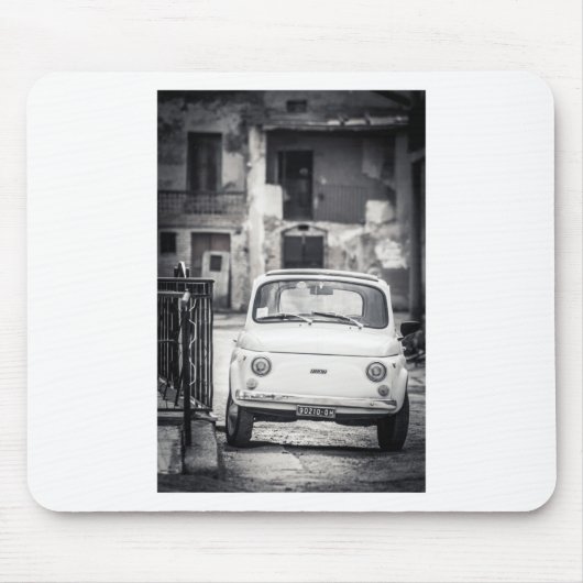 Fiat 500, Cinquecento in Italië Muismat (Voorkant)