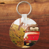 Fiat 500, Cinquecento in Italië Sleutelhanger (Voorkant)