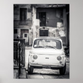 Fiat 500, Cinquecento, in Italy Poster (Voorkant)