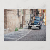 Fiat 500, Cinquecento in Lanciano, Italië Briefkaart (Voorkant)