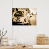  Fiat 500, Cinquecento, Italië Poster (Keuken)